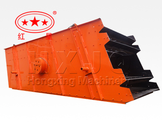 Vibrating screen machine