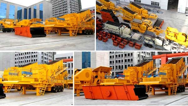 mobile crushing station