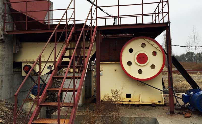 the production line of stone crushing machine