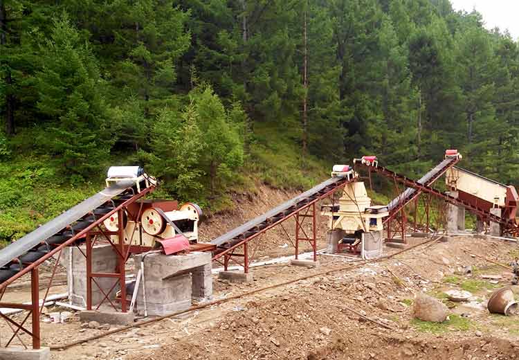 Iron Ore Crushing Production Line In Chile