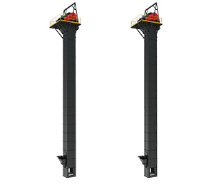 NE Series Plate Chain Elevator